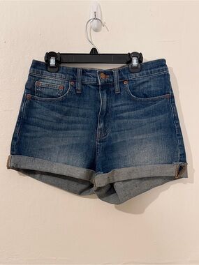 Madewell Rolled Hem Denim Shorts Size 27